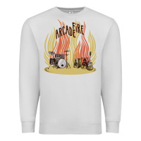 Dove Grey the arcade fire Premium Sweatshirt - lanVoArt