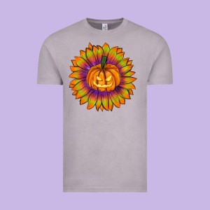 Halloween Sunflower Vintage Tee Designed By Ranaportraitstore