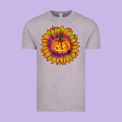 Halloween Sunflower Vintage Tee Designed By Ranaportraitstore