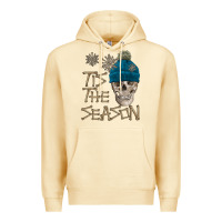 Pina Colada skull tis the season winter Premium Hoodie - FaDigitalArtStudio