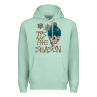 Seafoam skull tis the season winter Premium Hoodie - FaDigitalArtStudio