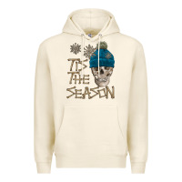 Tofu skull tis the season winter Premium Hoodie - FaDigitalArtStudio