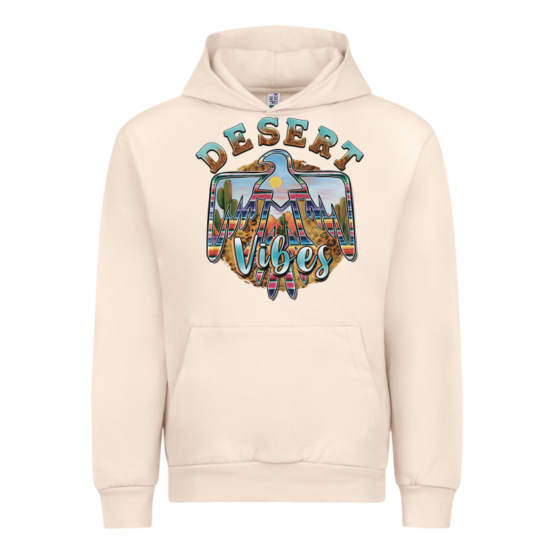 Desert Vibes Thunderbird Urban Hoodie by BarkalooDesign | Teevron