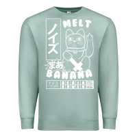 Seafoam melt banana Premium Sweatshirt - lanVoArt
