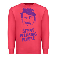 Cardinal gogol bordello start wearing purple Premium Sweatshirt - lanVoArt