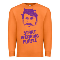 Carrot gogol bordello start wearing purple Premium Sweatshirt - lanVoArt