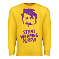 Lemon gogol bordello start wearing purple Premium Sweatshirt - lanVoArt