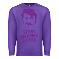 Purple gogol bordello start wearing purple Premium Sweatshirt - lanVoArt