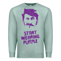 Seafoam gogol bordello start wearing purple Premium Sweatshirt - lanVoArt