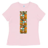 Bubblegum Pink fall gnomes pen wrap Ladies Tee - Artiststas