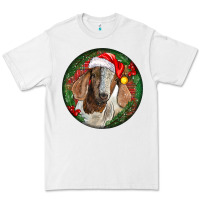 White Boer Goat Christmas Premium Tee - LillyAllenDesigns