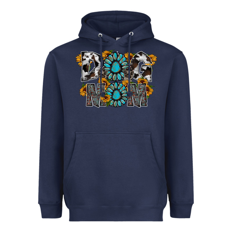 Dog Mom Heavyweight Hoodie by RacoonDesign | Teevron