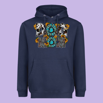 Dog Mom Heavyweight Hoodie Designed By Racoondesign