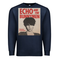Navy echo and the bunnymen Premium Sweatshirt - lanVoArt