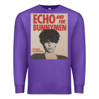 Purple echo and the bunnymen Premium Sweatshirt - lanVoArt