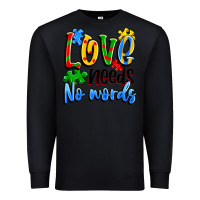 Black love needs no words Premium Sweatshirt - Artiststas