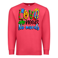 Cardinal love needs no words Premium Sweatshirt - Artiststas
