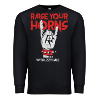 Black more then awesome lzzy hale halestorm look amazing days Premium Sweatshirt - lanVoArt