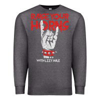 Charcoal Heather more then awesome lzzy hale halestorm look amazing days Premium Sweatshirt - lanVoArt