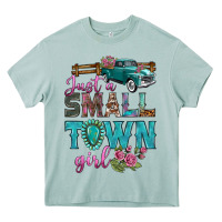 Arona Just A Small Town Girl With Truck Heavy Core Tee - BundleAndBundleShop