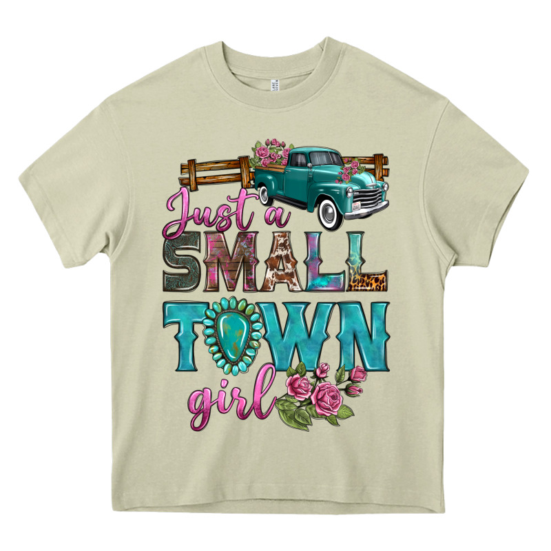 Just A Small Town Girl With Truck Heavy Core Tee by BundleAndBundleShop | Teevron