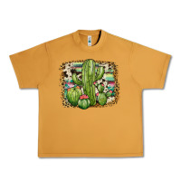 Peanut Butter serape cowhide cactus Urban Heavy Tee - JahusDesignShop