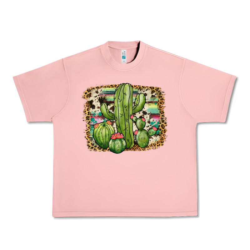 Serape Cowhide Cactus Urban Heavy Tee by JahusDesignShop | Teevron