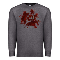 Charcoal Heather mark of the malkavian Premium Sweatshirt - lanVoArt