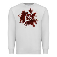 Dove Grey mark of the malkavian Premium Sweatshirt - lanVoArt