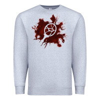 Heather Grey mark of the malkavian Premium Sweatshirt - lanVoArt
