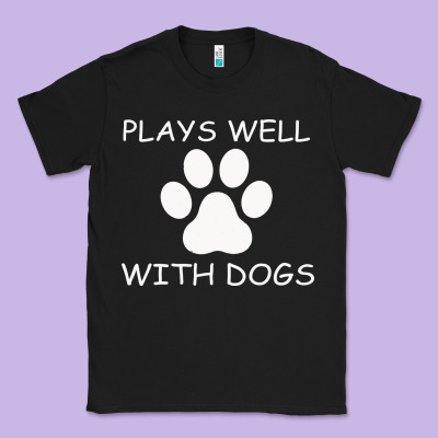 Plays Well With Dogs Classic Tee Designed By Bettercallsaul