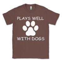 Chestnut Plays Well With Dogs Classic Tee - Bettercallsaul