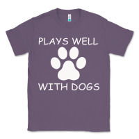 Lavender Plays Well With Dogs Classic Tee - Bettercallsaul