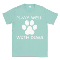 Seafoam Plays Well With Dogs Classic Tee - Bettercallsaul