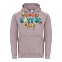 Vintage Zinc Happy Easter y'all Easter Day Vintage Hoodie - HowdyJamesFarm