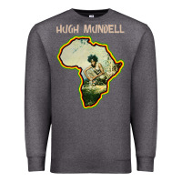 Charcoal Heather hugh mundell 'africa must be free by 1983' Premium Sweatshirt - lanVoArt