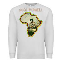 Dove Grey hugh mundell 'africa must be free by 1983' Premium Sweatshirt - lanVoArt