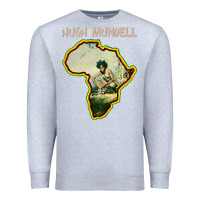 Heather Grey hugh mundell 'africa must be free by 1983' Premium Sweatshirt - lanVoArt