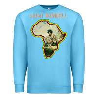 Ocean Blue hugh mundell 'africa must be free by 1983' Premium Sweatshirt - lanVoArt