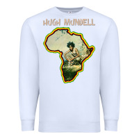 White hugh mundell 'africa must be free by 1983' Premium Sweatshirt - lanVoArt