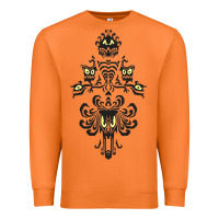 Carrot haunted mansion wallpaper Premium Sweatshirt - lanVoArt