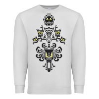 Dove Grey haunted mansion wallpaper Premium Sweatshirt - lanVoArt