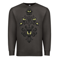Smoke haunted mansion wallpaper Premium Sweatshirt - lanVoArt