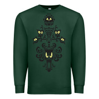 Haunted Mansion Wallpaper Premium Sweatshirt | Teevron
