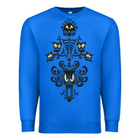 True Royal haunted mansion wallpaper Premium Sweatshirt - lanVoArt