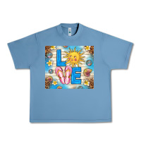 Pebble Blue summer love Urban Heavy Tee - TumblerDesignByShophia