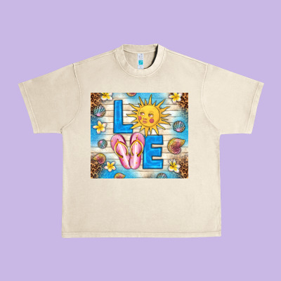 Summer Love Urban Heavy Tee Designed By Tumblerdesignbyshophia