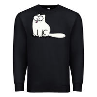 Black simon's cat 1 Premium Sweatshirt - lanVoArt