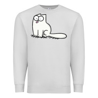 Dove Grey simon's cat 1 Premium Sweatshirt - lanVoArt