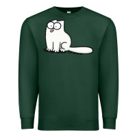 Sports Green simon's cat 1 Premium Sweatshirt - lanVoArt